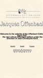 Mobile Screenshot of offenbach-edition.de